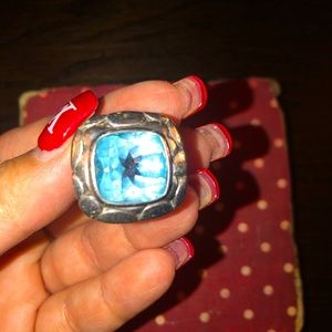 John Hardy Blue Topaz Ring